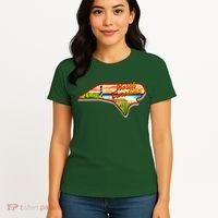 North Carolina Cartoon Illustration Women's T-Shirt thumb 4