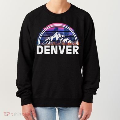 New Colorado Denver State Gift Rocky Mountain Women's Sweatshirt