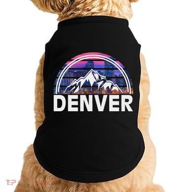 New Colorado Denver State Gift Rocky Mountain Doggie Tank