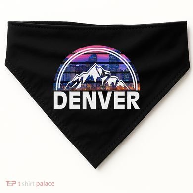 New Colorado Denver State Gift Rocky Mountain USA-Made Doggie Bandana