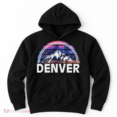 New Colorado Denver State Gift Rocky Mountain Hoodie