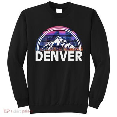 New Colorado Denver State Gift Rocky Mountain Sweatshirt