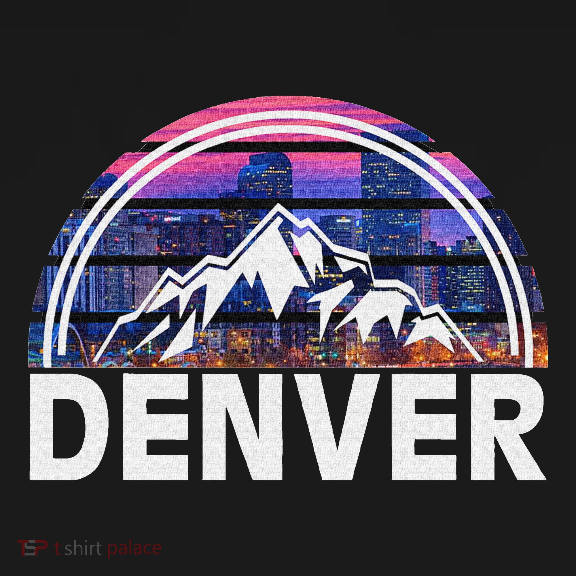 New Colorado Denver State Gift Rocky Mountain T-Shirt