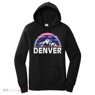 New Colorado Denver State Gift Rocky Mountain Women's Hoodie