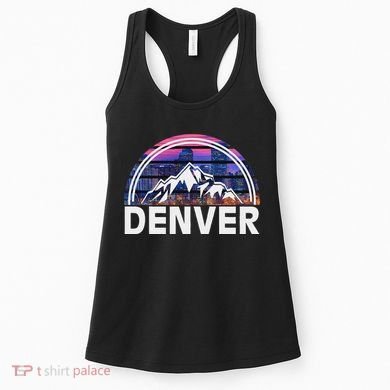 New Colorado Denver State Gift Rocky Mountain Women's Tank Top