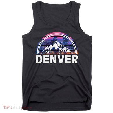 New Colorado Denver State Gift Rocky Mountain Tank Top