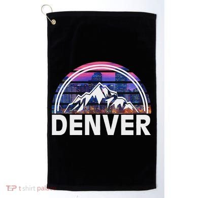 New Colorado Denver State Gift Rocky Mountain Golf Towel