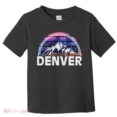 New Colorado Denver State Gift Rocky Mountain Toddler T-Shirt