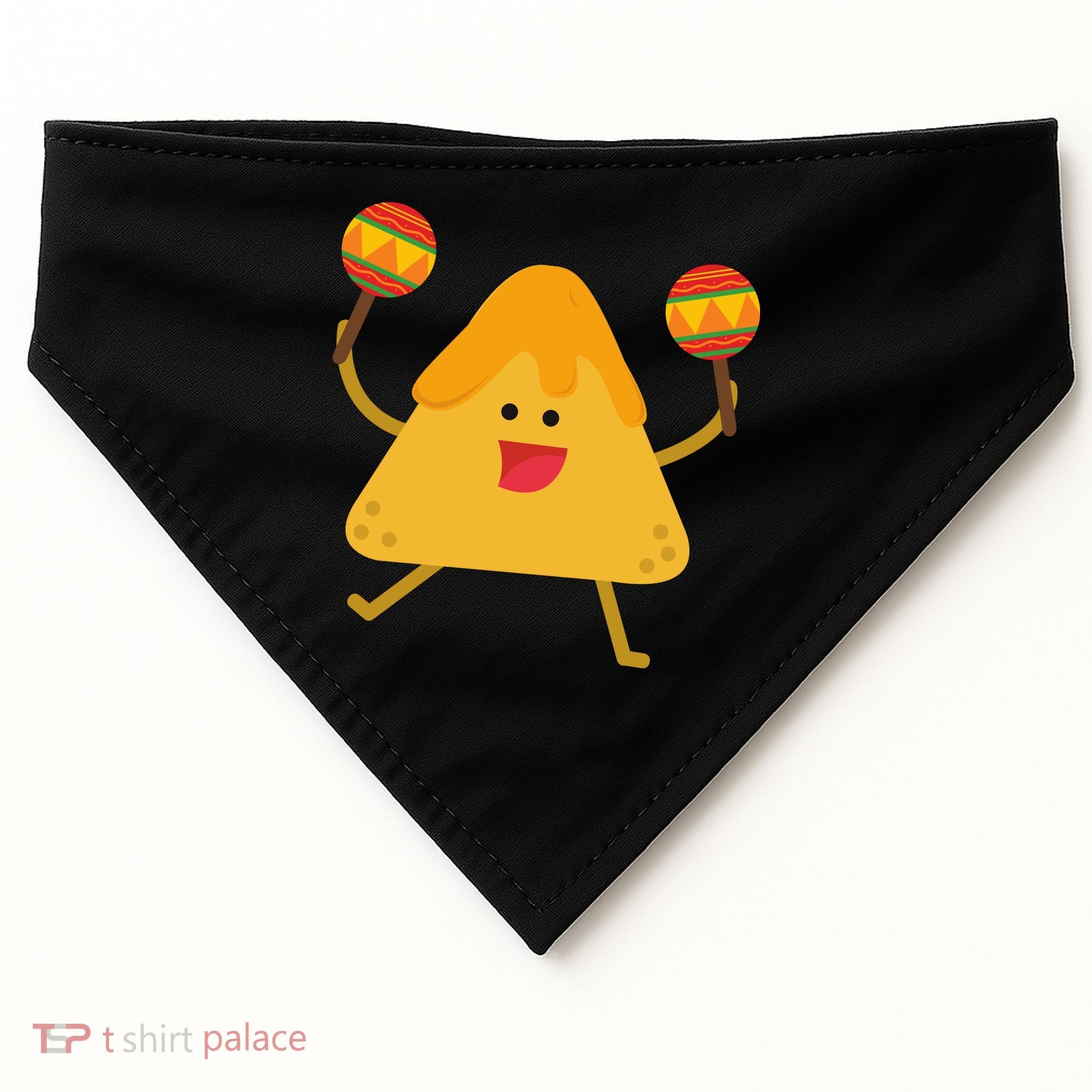 Nacho Cinco De Mayo Festive Funny USA-Made Doggie Bandana