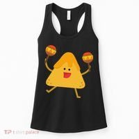 Nacho Cinco De Mayo Festive Funny Women's Tank Top thumb 0