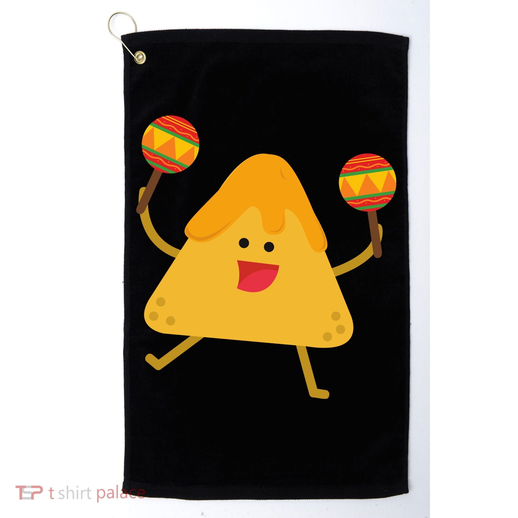 Nacho Cinco De Mayo Festive Funny Golf Towel