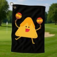 Nacho Cinco De Mayo Festive Funny Golf Towel thumb 1