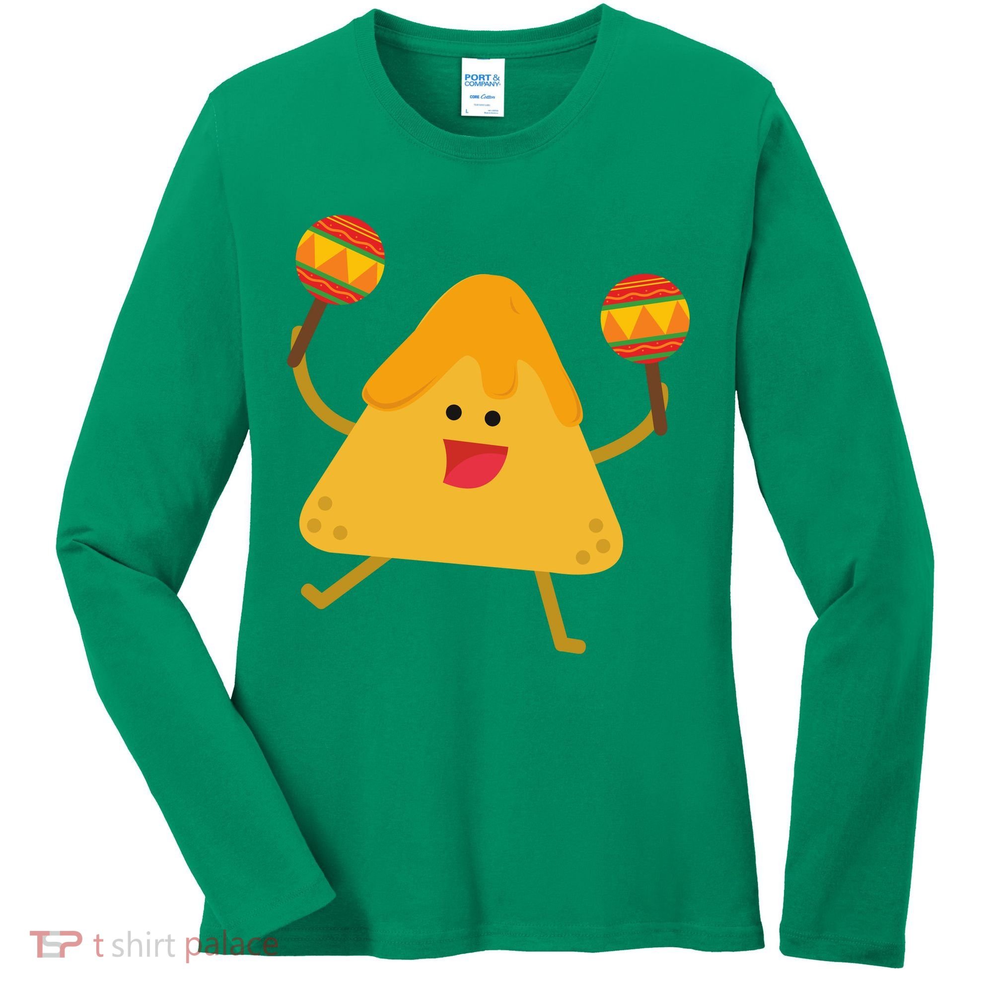 Nacho Cinco De Mayo Festive Funny Women's Long Sleeve Shirt