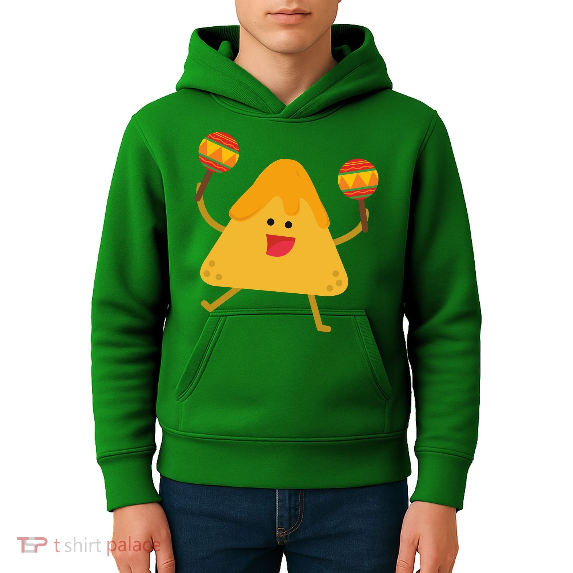 Nacho Cinco De Mayo Festive Funny Kids Hoodie