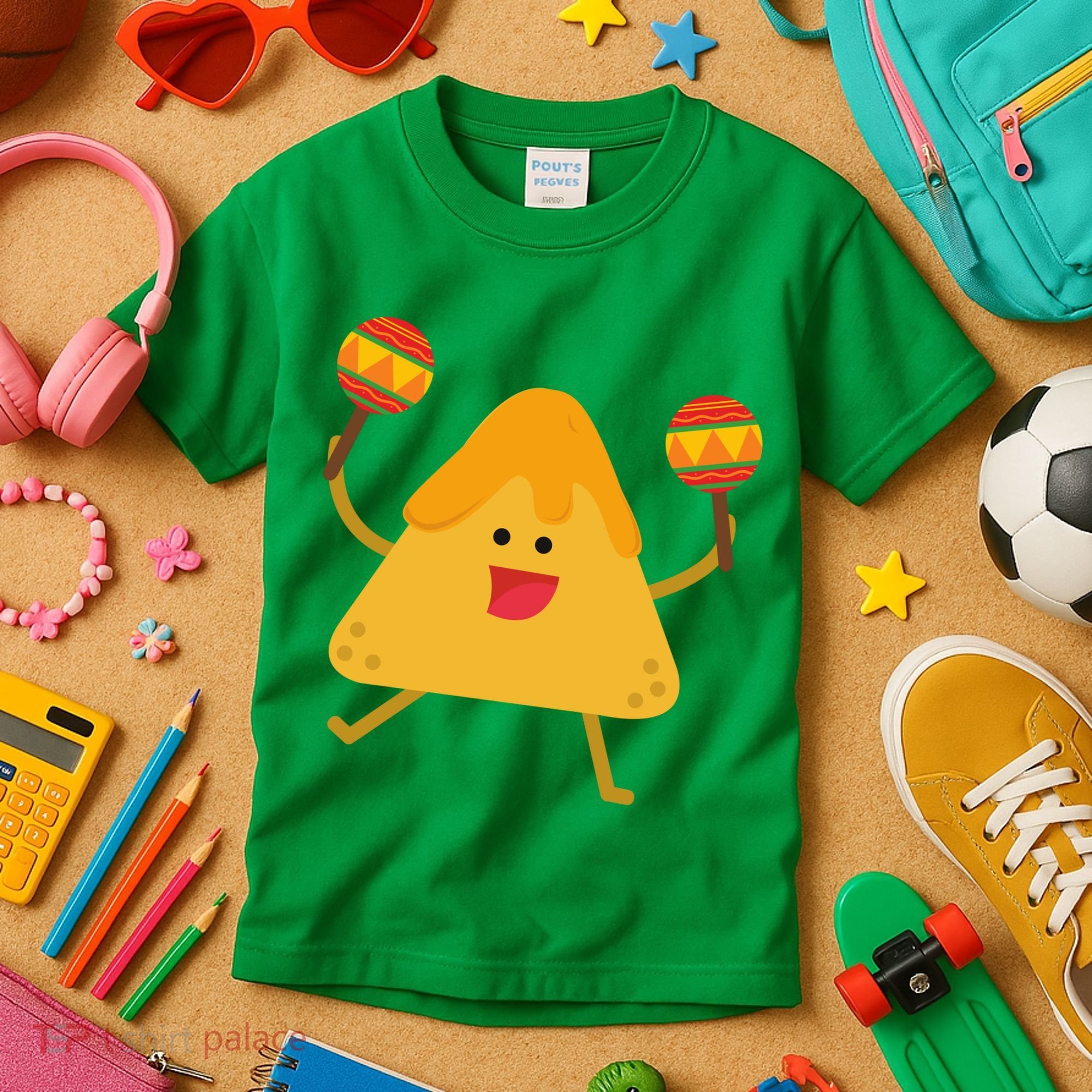 Nacho Cinco De Mayo Festive Funny Kids T-Shirt