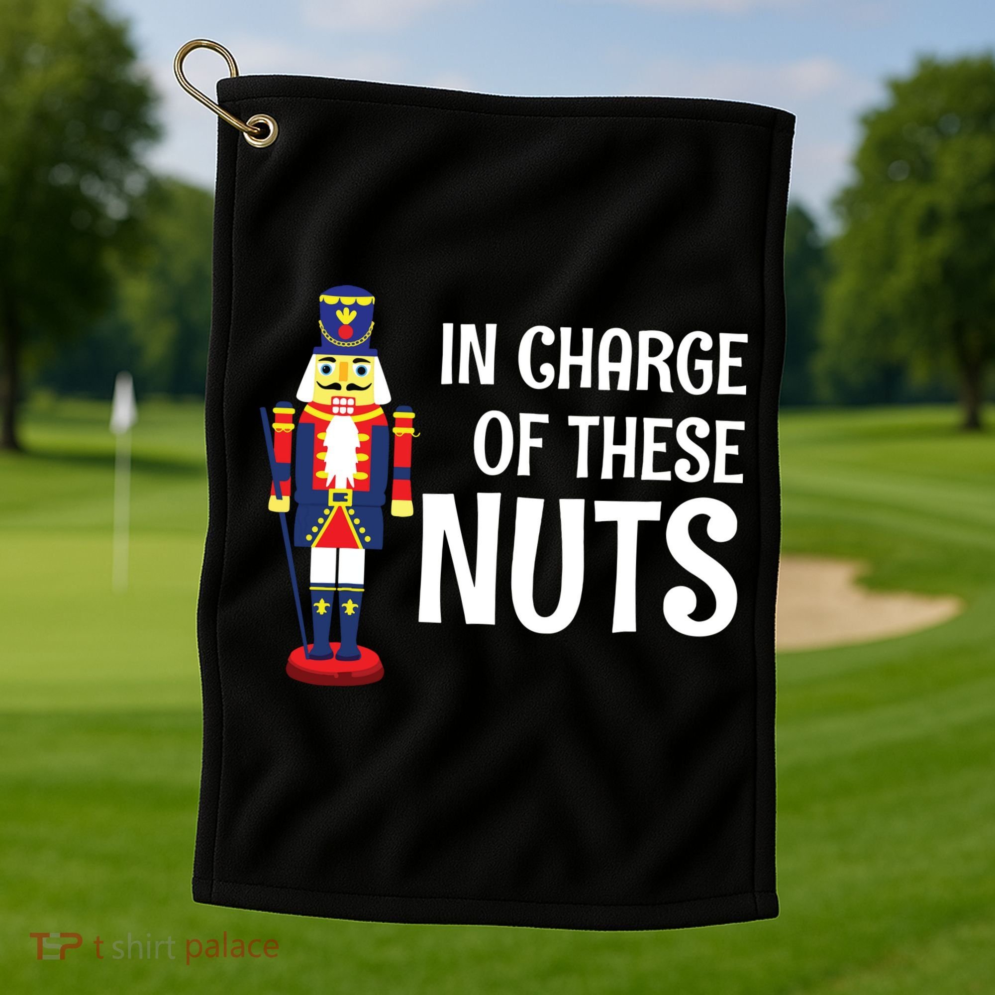 Nutcracker Costume Dancer Ballerina Gift Christmas Ballet Golf Towel