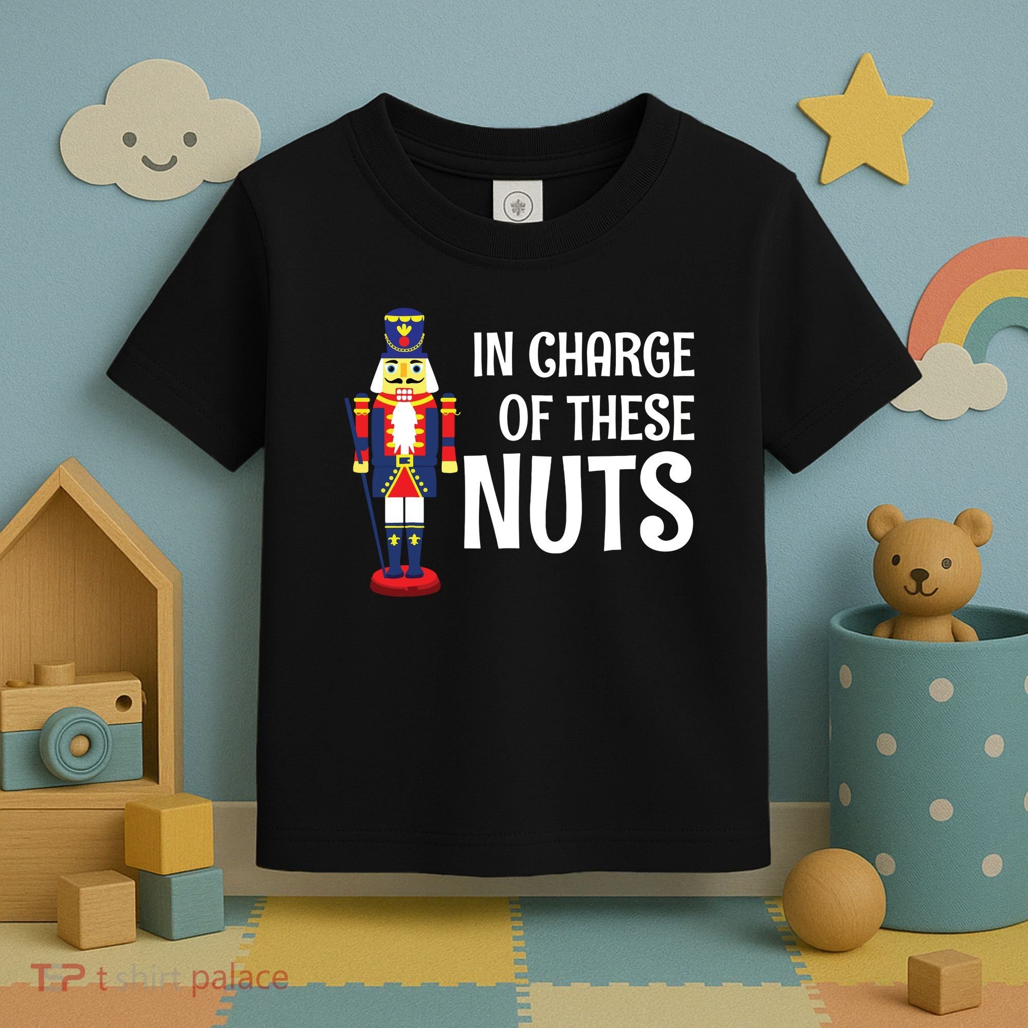Nutcracker Costume Dancer Ballerina Gift Christmas Ballet Toddler T-Shirt