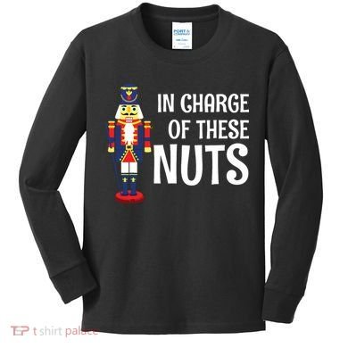 Nutcracker Costume Dancer Ballerina Gift Christmas Ballet Kids Long Sleeve Shirt