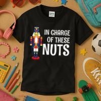 Nutcracker Costume Dancer Ballerina Gift Christmas Ballet Kids T-Shirt thumb 3