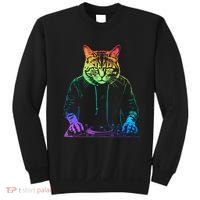 Neon Cat Dj Sweatshirt thumb 0