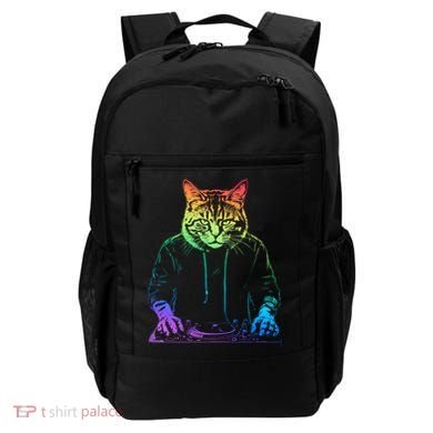 Neon Cat Dj Backpack