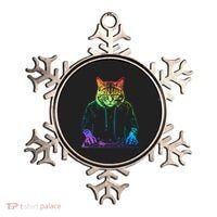 Neon Cat Dj Ornament thumb 0