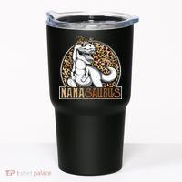 Nanasaurus Cool Dino T Rex Leopard Funny Mothers Day Grandma Tumbler thumb 0