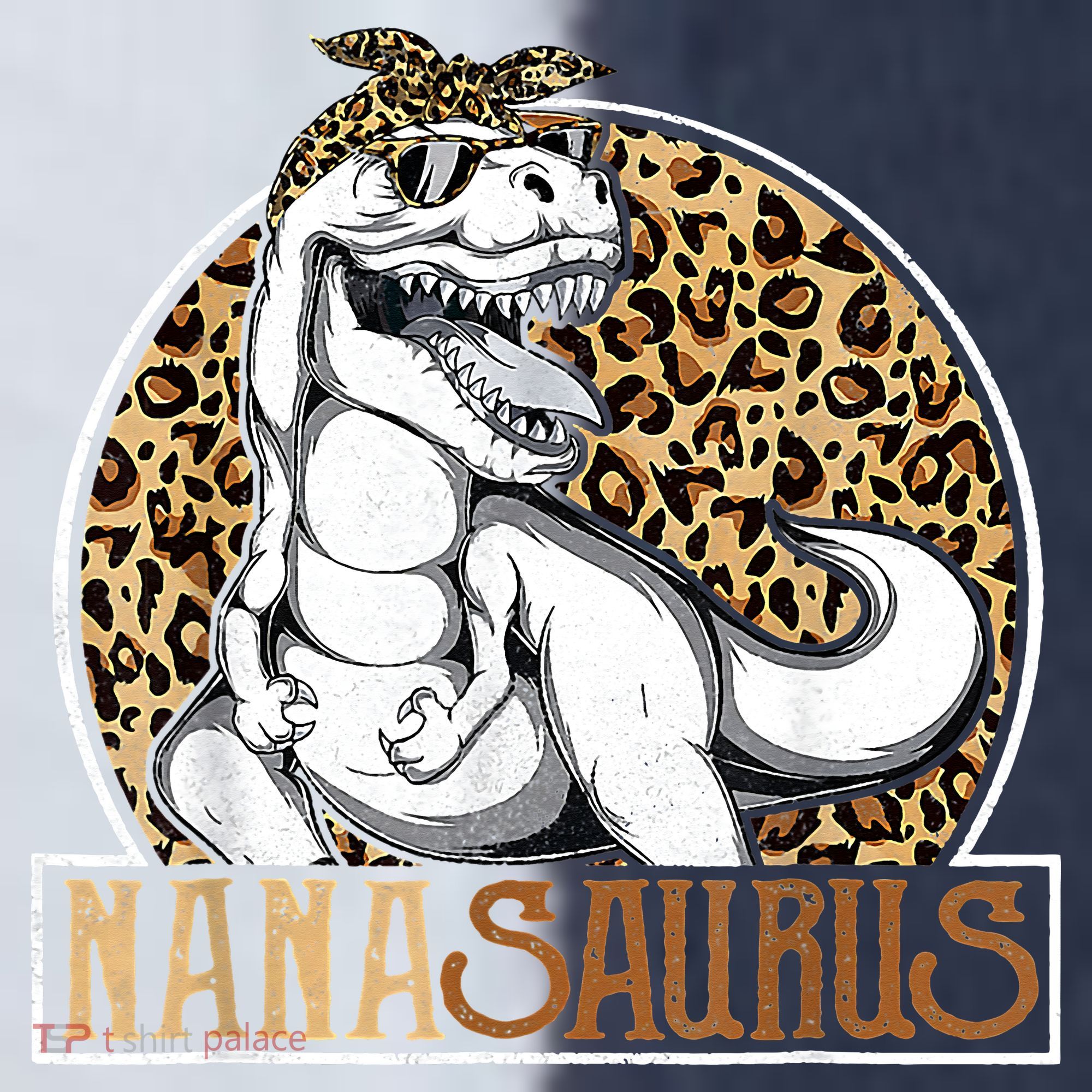Nanasaurus Cool Dino T Rex Leopard Funny Mothers Day Grandma Sport-Tek Competitor United Soccer Jersey