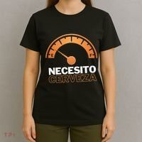 Necesito Cerveza Funny Spanish Beer Lover T-Shirt thumb 4
