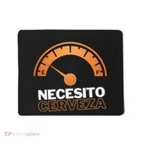 Necesito Cerveza Funny Spanish Beer Lover Mousepad thumb 0