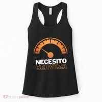 Necesito Cerveza Funny Spanish Beer Lover Women's Tank Top thumb 0