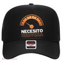 Necesito Cerveza Funny Spanish Beer Lover Hat thumb 0