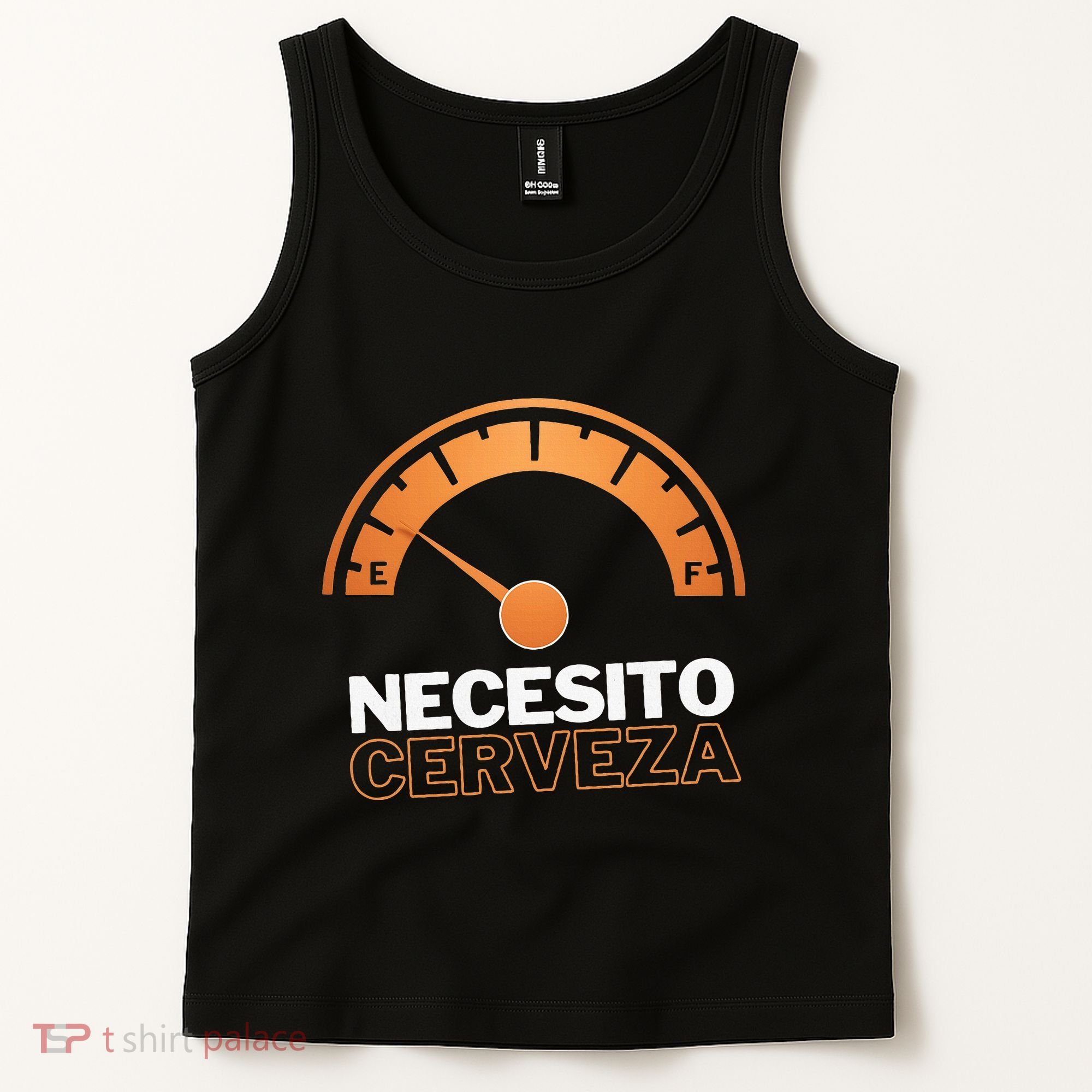Necesito Cerveza Funny Spanish Beer Lover Tank Top