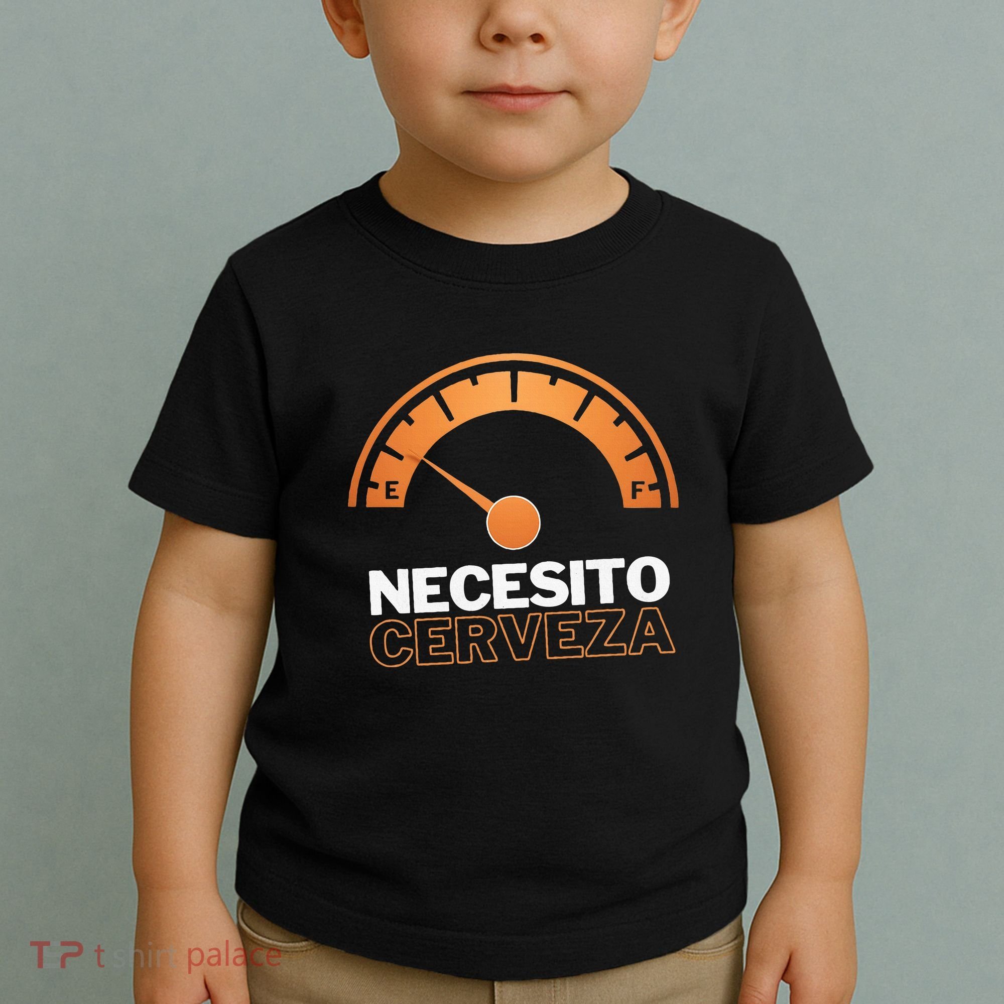 Necesito Cerveza Funny Spanish Beer Lover Toddler T-Shirt