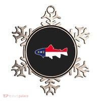 North Carolina Flag with Trout Fish Ornament thumb 0