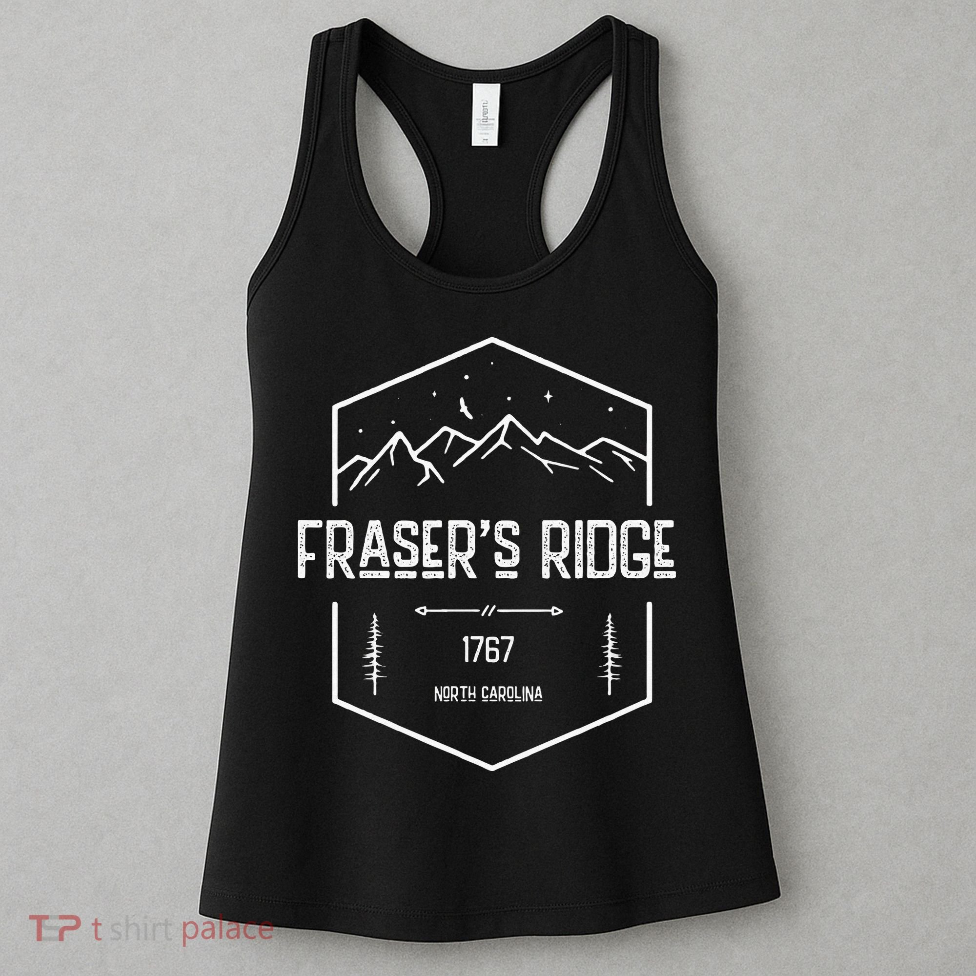 North Carolina FraserS Ridge 1767 Sassenach State History Women's Tank Top