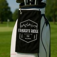 North Carolina FraserS Ridge 1767 Sassenach State History Golf Towel thumb 2