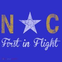 North Carolina First In Flight Vintage Distressed Fade Gift T-Shirt thumb 7