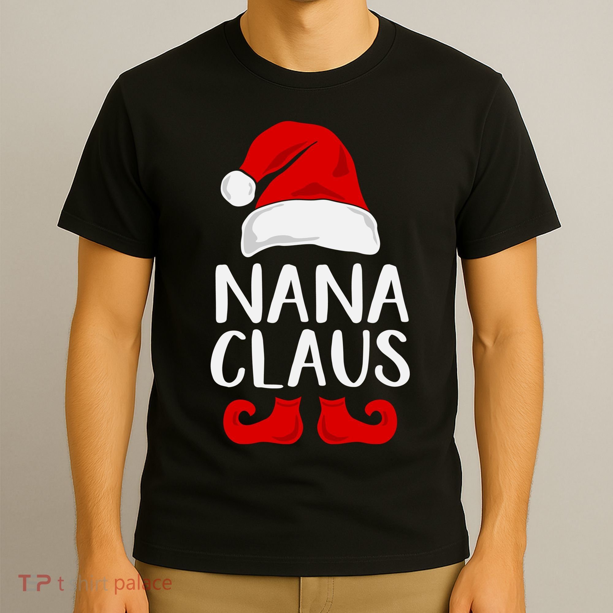 Nana Claus Funny Christmas Grandma, Winter, Christmas Slogans, Funny Christmas T-Shirt