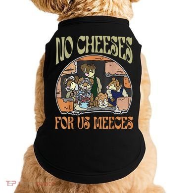 No Cheese For Us Meeces Doggie Tank