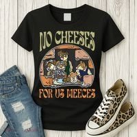 No Cheese For Us Meeces Women's T-Shirt thumb 3