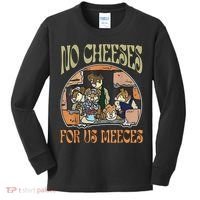 No Cheese For Us Meeces Kids Long Sleeve Shirt thumb 0
