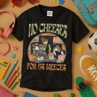 No Cheese For Us Meeces Kids T-Shirt thumb 3