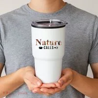Nature Calls Fall Tumbler thumb 2