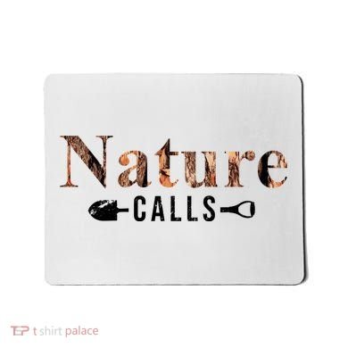 Nature Calls Fall Mousepad