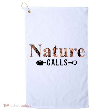 Nature Calls Fall Golf Towel