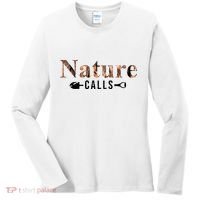 Nature Calls Fall Women's Long Sleeve Shirt thumb 0