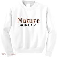 Nature Calls Fall Kids Sweatshirt thumb 0