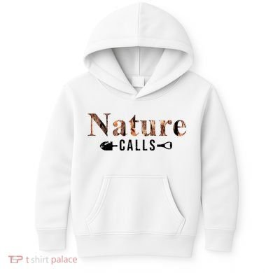 Nature Calls Fall Kids Hoodie