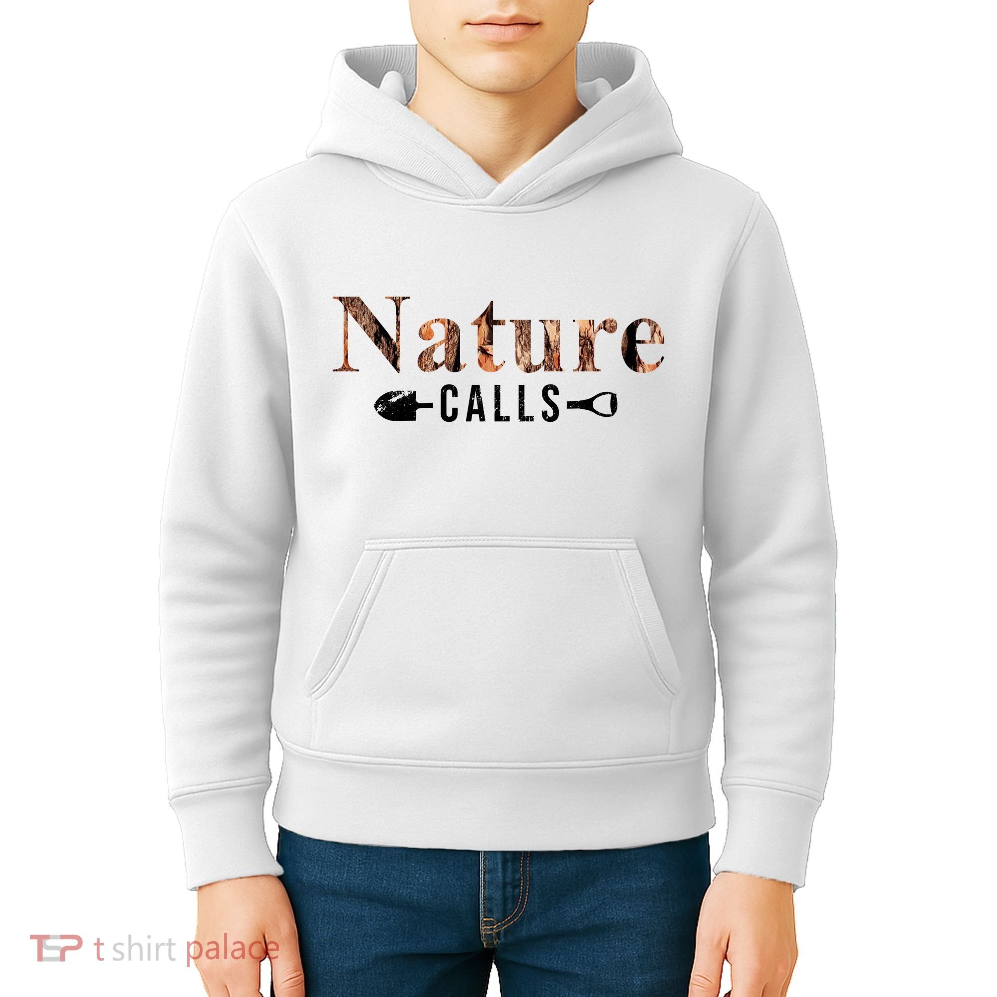 Nature Calls Fall Kids Hoodie